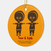 Adoption Love Siblings Photo Ornament (Links)