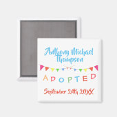 Adoption par Foster Care Party Magnet (Recto/Verso)