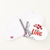 Adorable "Amour" Chiot Carnet Spiral (Intérieur)
