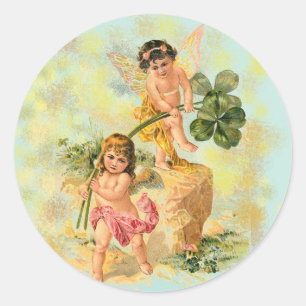 Adorable Angels irlandais sur Stickers
