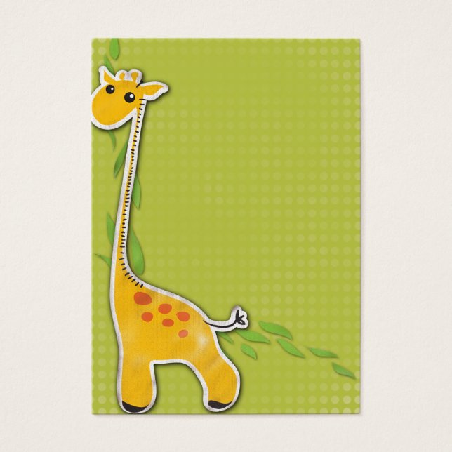 adorable arrière - plan de la petite girafe (Devant)