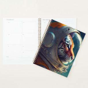 Adorable astronaute de tigre