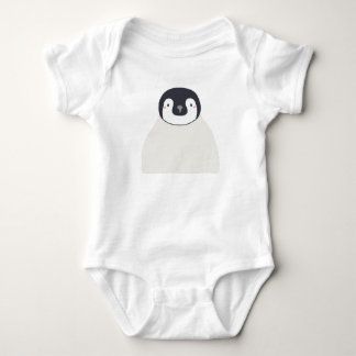 Adorable baby jersey romper met een leuk pen ontwe