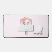 Adorable Ballerina Elephant En Pointe (Clavier et souris)