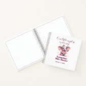 Adorable bébé éléphant bébé fille douche livre d'o (Intérieur)