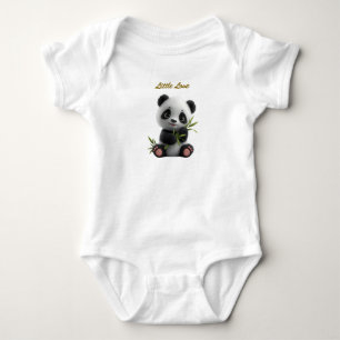 Adorable Body Bébé Panda Neutre Nouveau-Né