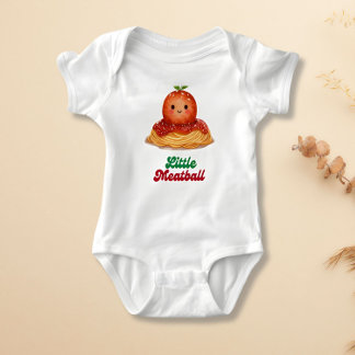 Adorable body "Petite Boulette" pour bébé italien