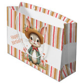 Adorable Bunny sac d'anniversaire (Dos Angle)