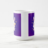 Adorable Bunny Star Mug – Kawaii Animal Coffee Cup (Centre)