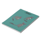 Adorable Bushbabies Illustration Notitieblok (Gedraaid)