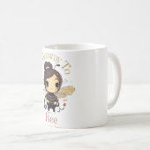 Adorable cadeau de la Mug de maman à bee (Devant droit)