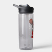 Adorable Caffeine Mouse in Red Mug Waterfles (Rechts)