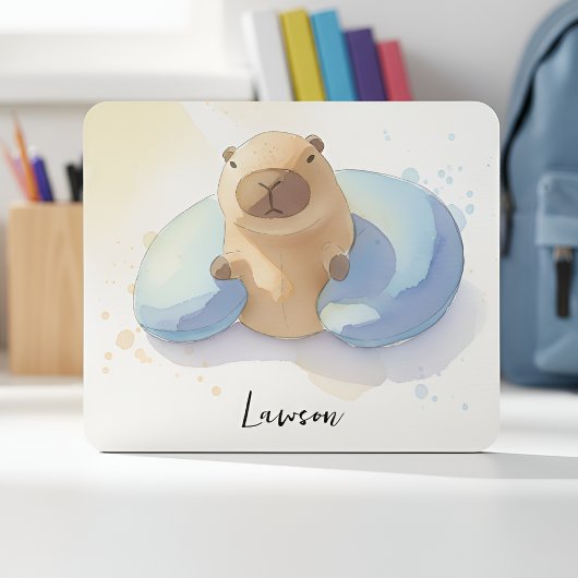 Adorable Capybara Mouse Pad  Muismat