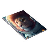 Adorable Carnet d'astronautes Lion (Côté Droit)