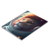 Adorable Carnet d'astronautes Lion (Côté gauche)