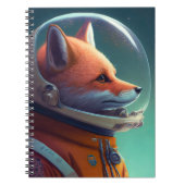 Adorable Carnet d'astronautes Red Fox (Devant)