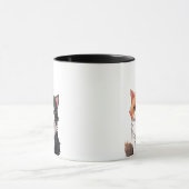 adorable Cartoon Cats Café Mug (Centre)