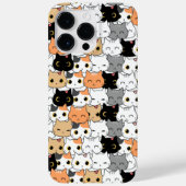 Adorable Cartoon Kitten Case-Mate iPhone Case (Achterkant)
