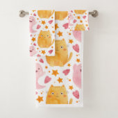 Adorable Cats and Ghosts Pattern  (En situation)