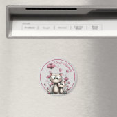 Adorable Cats Best Friends Magnet (In Situ (Lave-vaisselle))