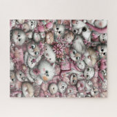 Adorable Cats Collage Jigsaw Puzzle Legpuzzel (Horizontaal)