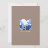 Adorable Character Animal Character Koala Art Kaart (Achterkant)