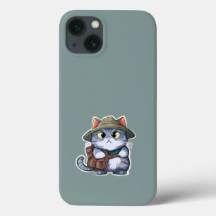 adorable chat dans mon coque iphone couverture i