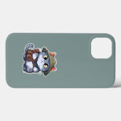adorable chat dans mon coque iphone | couverture i (Verso (horizontal))