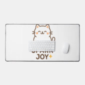 "Adorable chat de bureau Mat - Spark Joy Cosy Aest (Clavier et souris)