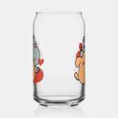 Adorable chat et chien Hug - Meow & Woof Design (Droite)