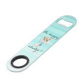 Adorable Chat Whimsical - Soyez toujours heureux (Devant angulaire)