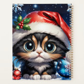 adorable chaton de Noël. (Dos)