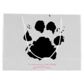 Adorable chien avec lunettes Sac cadeau  (Dos)