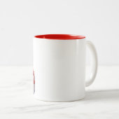 Adorable chien de Noël Mug (Devant droit)