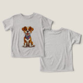 Adorable chien de style dessin animé (Design Recto & Verso)