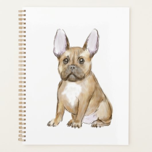 Adorable chiot français bulldog (Devant)