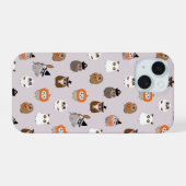Adorable Chouette d'Halloween Motif (Verso Horizontal)