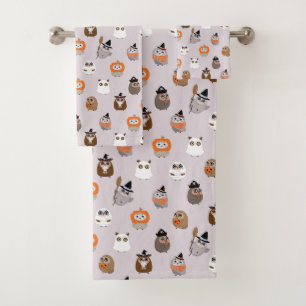 Adorable Chouette d'Halloween Motif