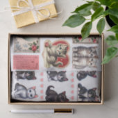 Adorable Collection Cat & Kitten Ephemera Tissuepapier (Geschenk)