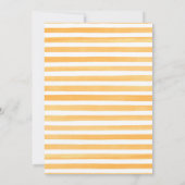 Adorable Construction Anniversaire Invitation (Dos)