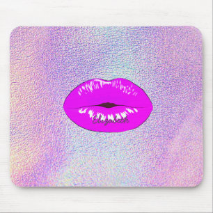 Adorable Cool Lips, Holografisch Muismat