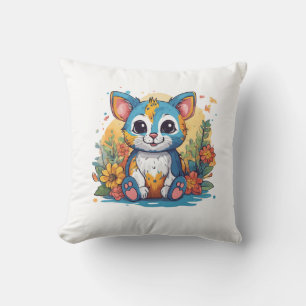 Adorable couleur Kitten Coussin