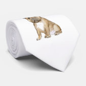 Adorable Cravate de chiot de taureau français (Roulé)