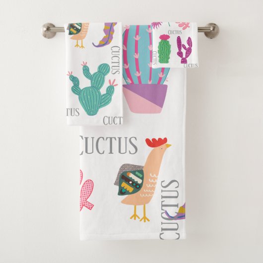 Adorable custus and leaves pattern cute pink blue (En situation)