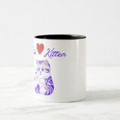 Adorable Cute Kitten Mug (Centre)
