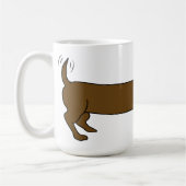 Adorable Dachshund café Mug (Gauche)
