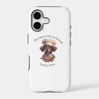 Adorable Dachshund Chef iPhone 11 Coque