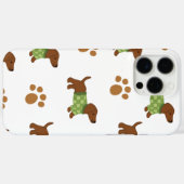 Adorable Dachshund iPhone 16 pro max coque (Verso (horizontal))