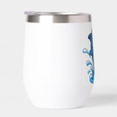 "Adorable Dauphin de Dessin Dauphin Splashing in J (Droite)