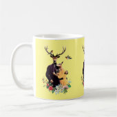 Adorable Deer Couple café Mug (Gauche)